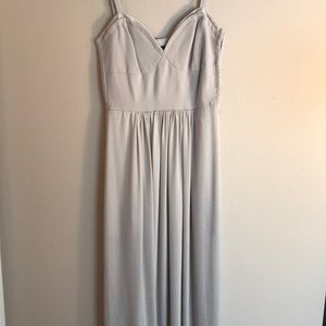 Floor Length BCBG Cream Dress
